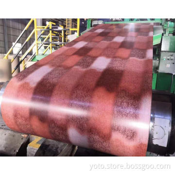 Reddish Designer Glossy Finish och Matte Finish PPGL